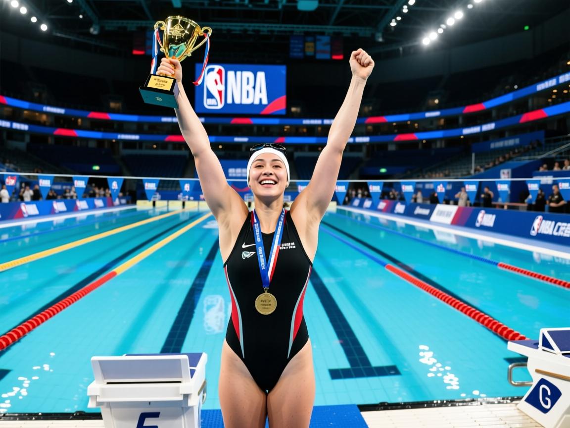 游泳比赛女子破纪录夺冠，绝对佳话！  第3张