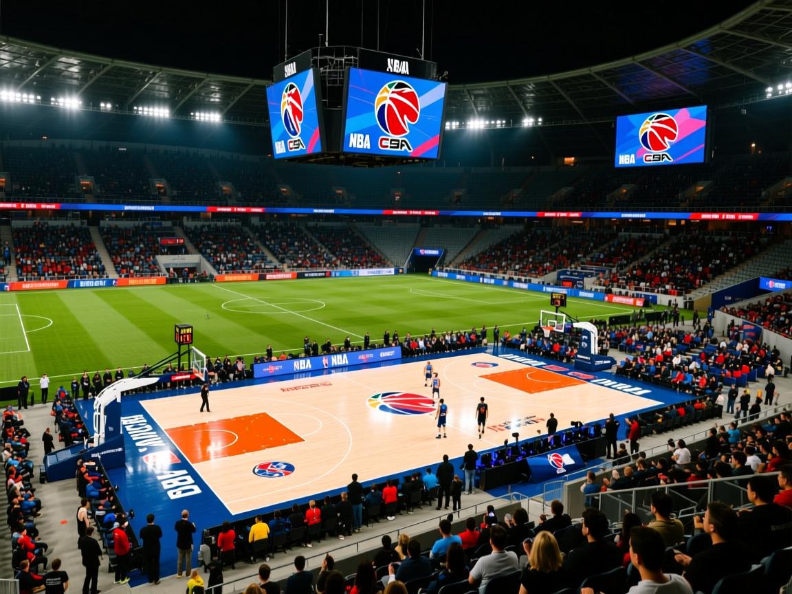 世界著名篮球队云集慕尼黑体育场  第1张