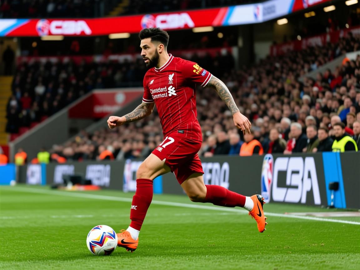 利物浦前锋在比赛中表现出色  第1张