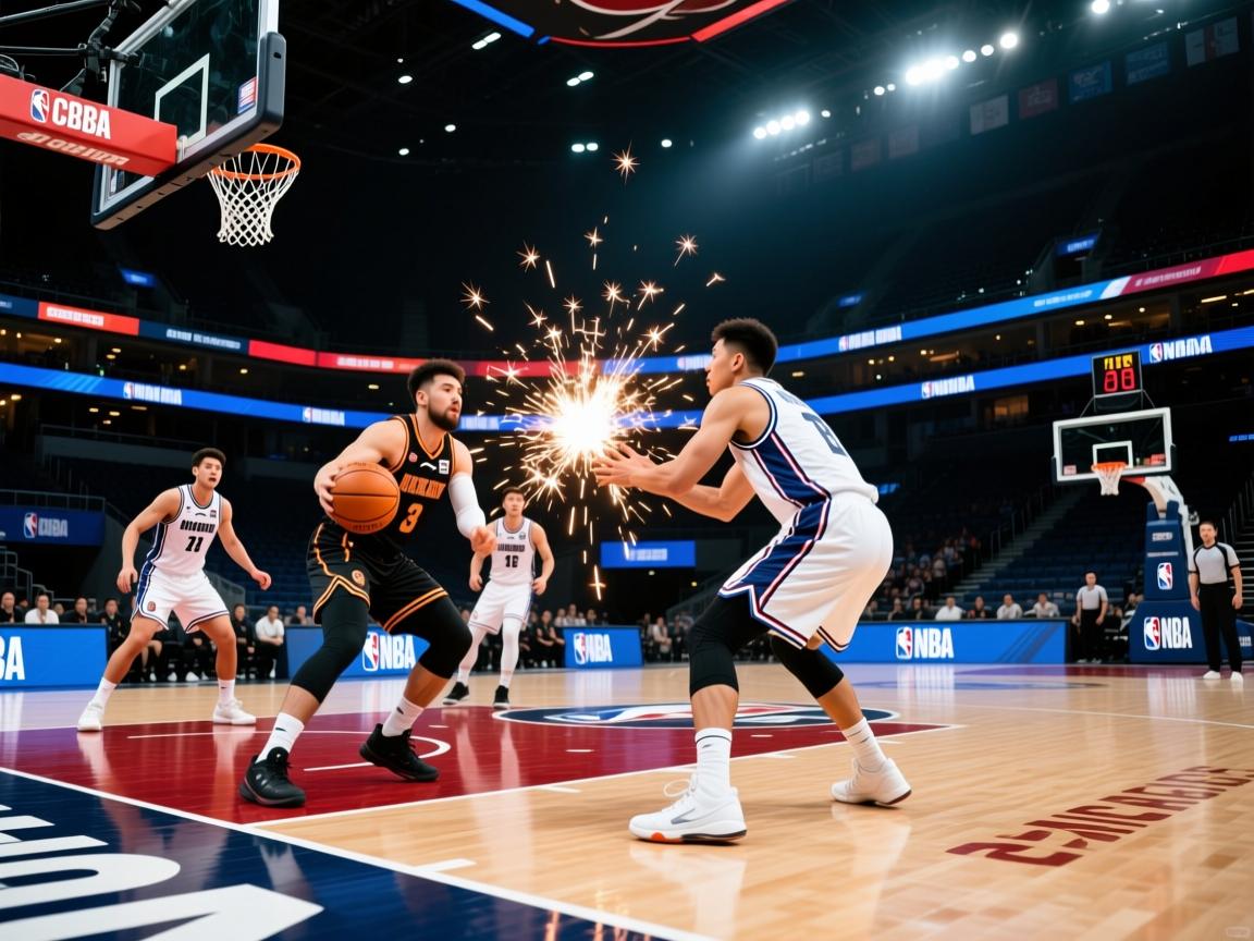 篮球赛事揭秘：关键战局再现，实力对碰火花四射  第2张