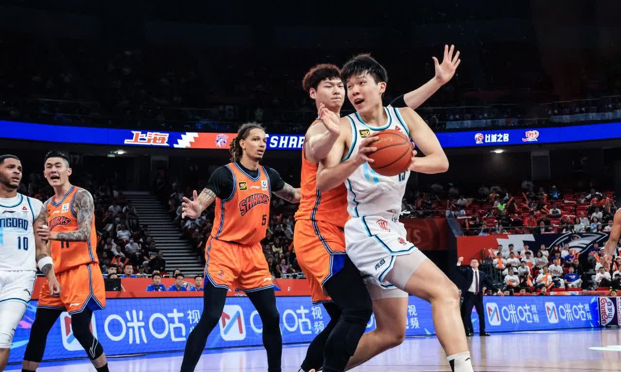 杨瀚森高位策应传球失误被换下，双手掩面略显沮丧的简单介绍